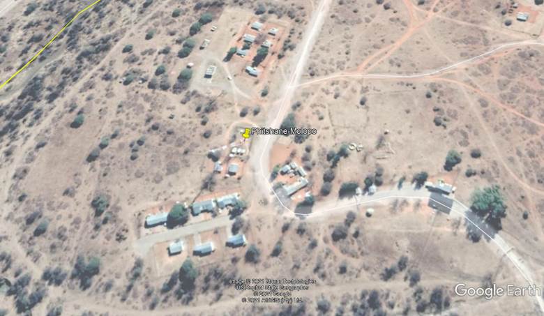 Antenna Radiation Plot For Phitshane-Molopo Botswana 250m Zoom