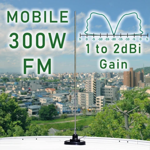 FM Antenna with Strong Magnetic Mount Main View