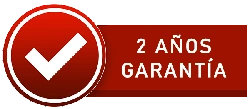 ¡2 años! Garantía