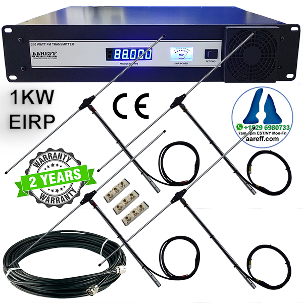 Veronica Aareff FM Transmitter Systems