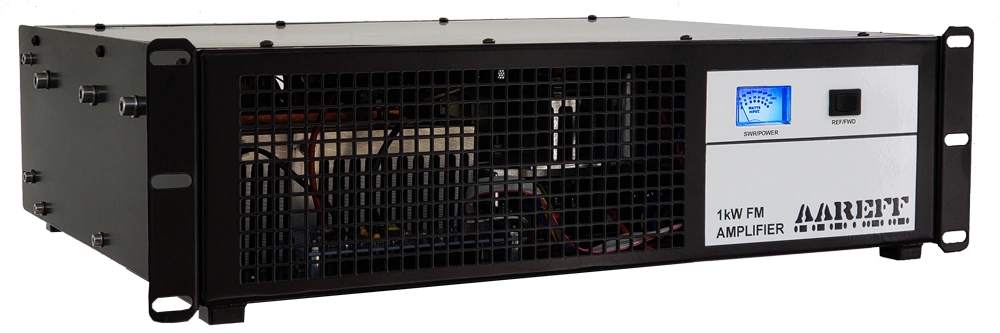1kW Professional FM Broadcast Power Amplifier. Wide View