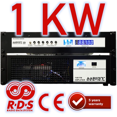 1kW Professional FM Broadcast Transmitter. Overview