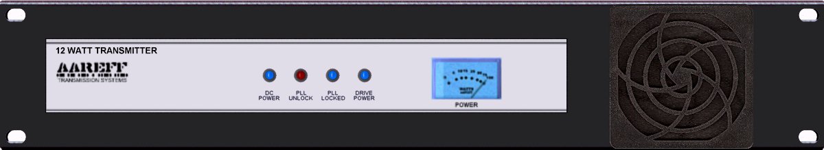 Veronica&reg Aareff 12W FM Broadcasting Transmitter