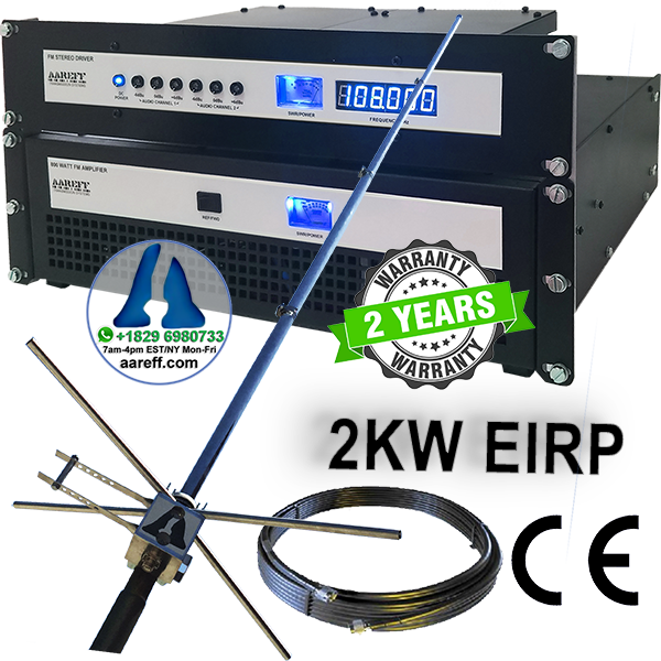 Veronica Aareff FM Transmitter Systems