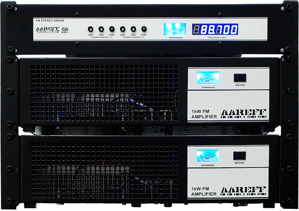 2kW FM Transmitter Stereo DDS with RDS and Audio Processing. Overview