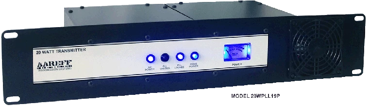 20W Professional FM Broadcast Transmitter. MPX version