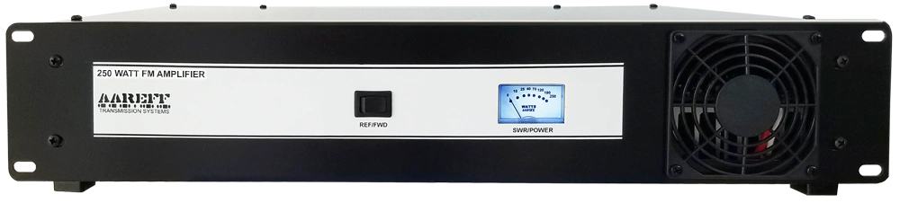250W Professional FM Broadcast Power Amplifier. Wide View