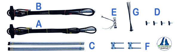 Aareff 2TDA Package Checklist