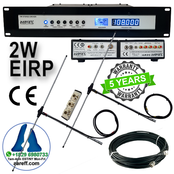 Veronica Aareff FM Transmitter Systems