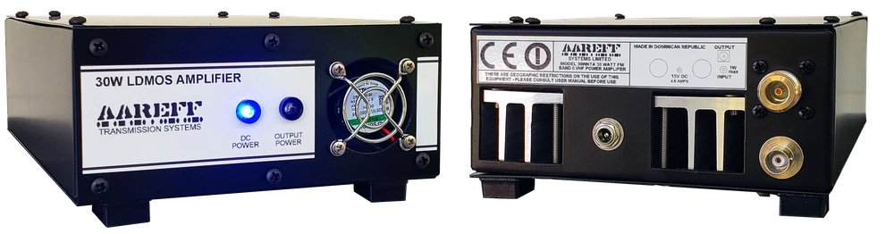 30W Professional FM Broadcast Power Amplifier. Wide View