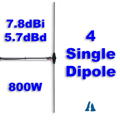 7.8dBi 4 dipoles