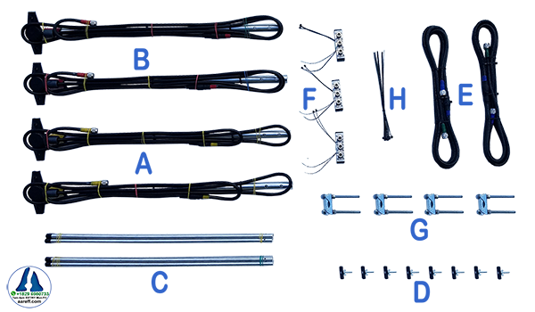 Aareff 4TDA Package Checklist