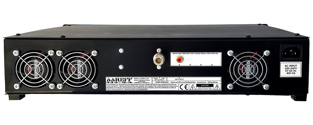 Veronica® Aareff 200W FM Broadcasting Transmitter