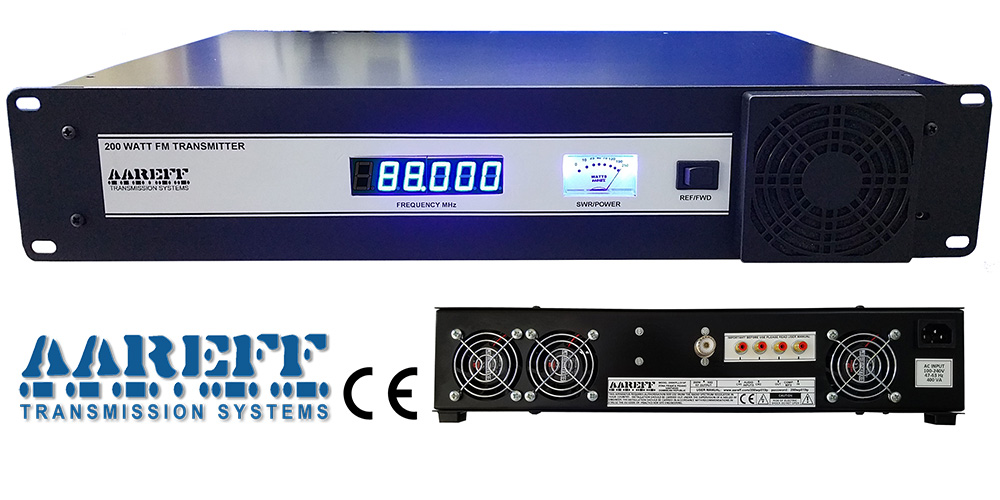 Veronica&reg Aareff 250W ERP FM Broadcasting System