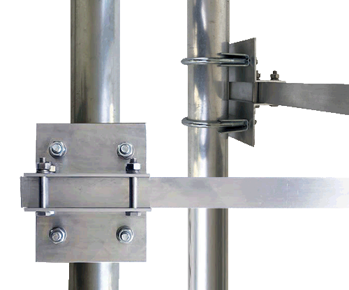 Aareff 25mm Square Tube Universal Mast Clamp