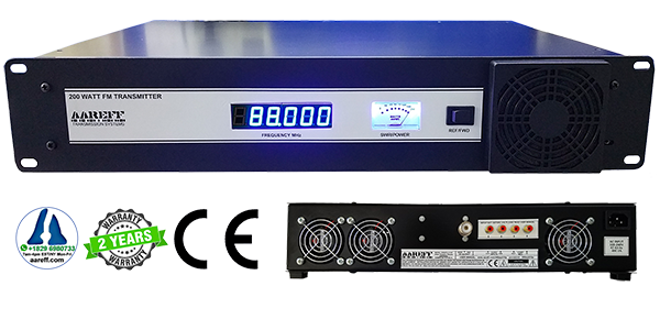 Veronica&reg Aareff 500W ERP FM Broadcasting System