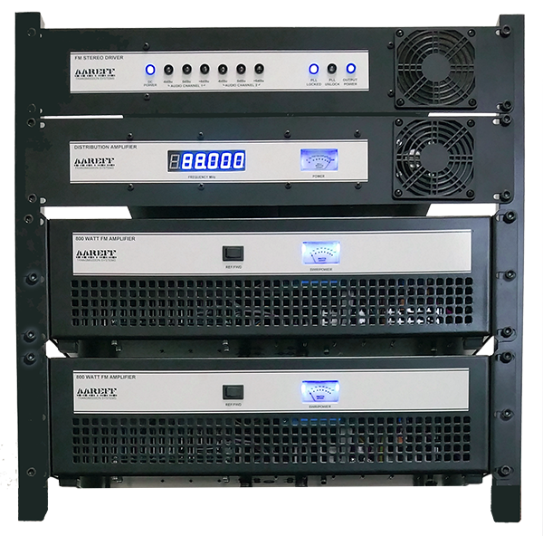 Veronica&reg Aareff 8000W ERP FM Broadcasting System