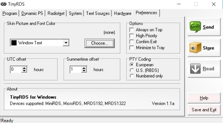 Aareff Tiny RDS Application Hardware