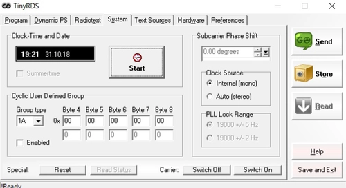 Aareff Tiny RDS Application Program