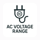 AC Voltage Range Icon