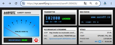 Dashboard VPN/PUBLIC URL