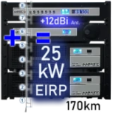 25kW eirp FM transmitter system