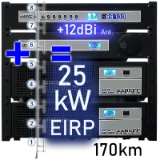25kW eirp FM broadcasting system
