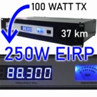 250 watt eirp FM broadcasting system