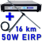 50 watt eirp FM broadcasting system