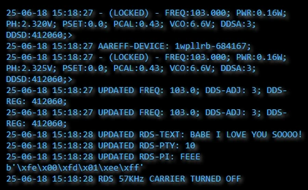 AAREFF Remote Control Web Interface