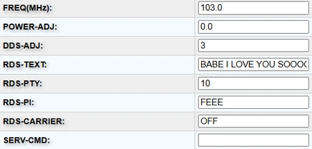 AAREFF Remote Control Web Interface