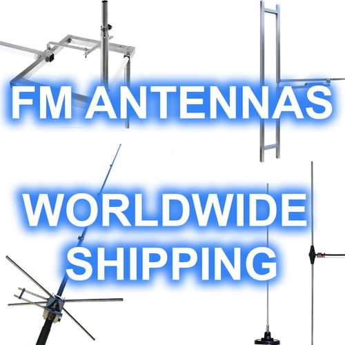 FM Transmitter 0.1 to 2000 Watts