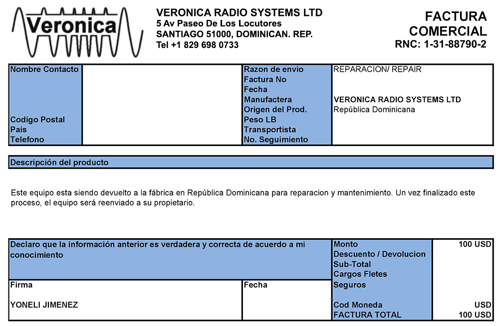 revolve return invoice