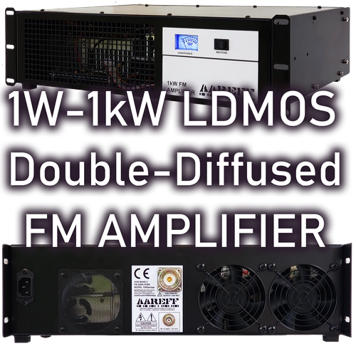 1000W Professional FM Broadcast Amplifier. Overview