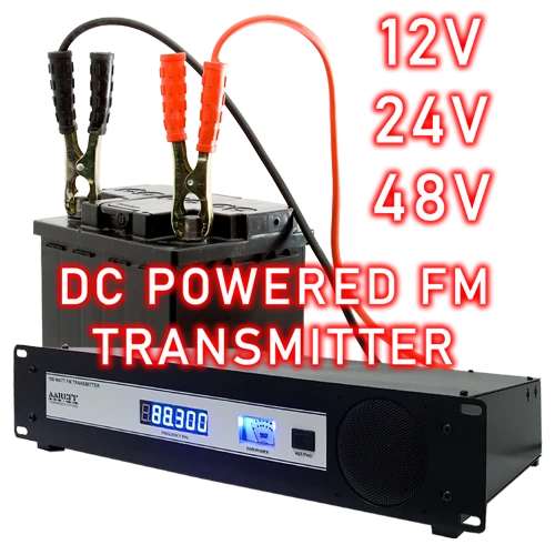 12V DC 250W FM Transmitter