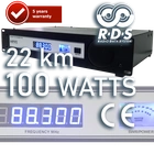 
100 watt radio transmitter.
