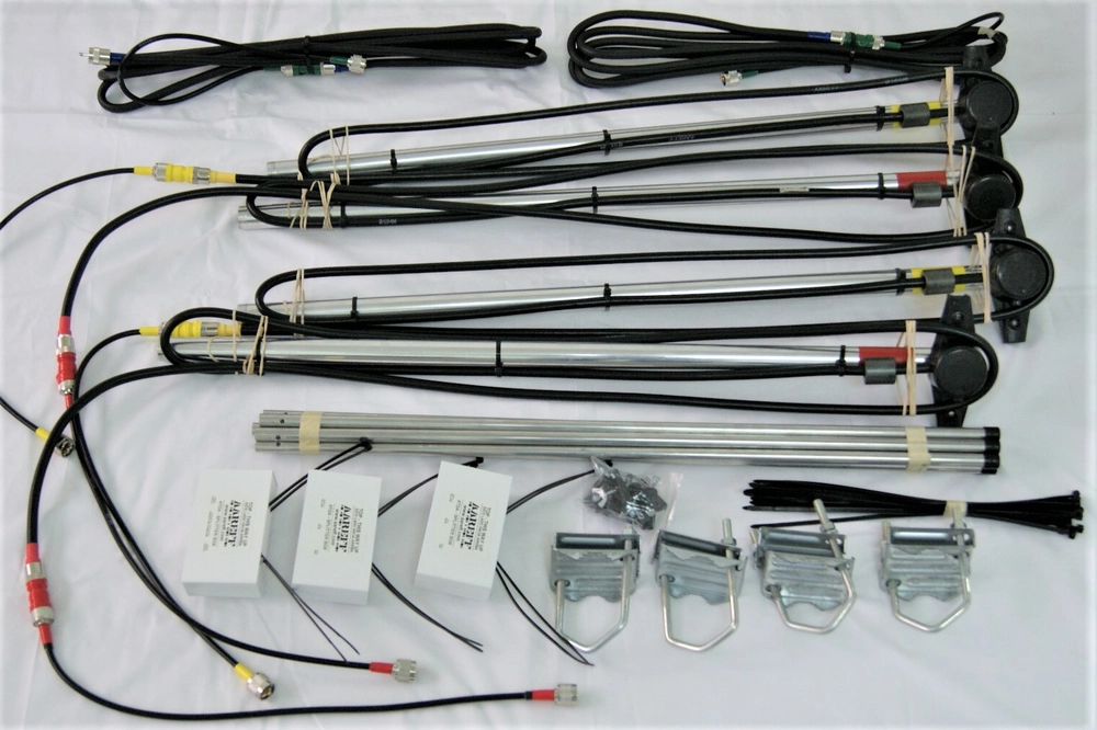 4 Way Stacked Dipole FM Transmitter Antenna