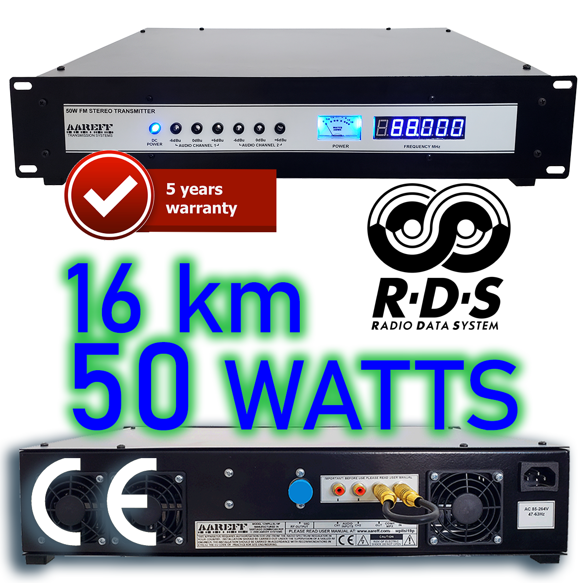 Low power FM transmitters 50w-100w - RFE Broadcast