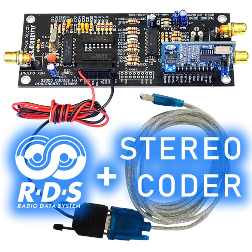 RDS and Stereo Coder Integrated For FM Broadcasting Main Image