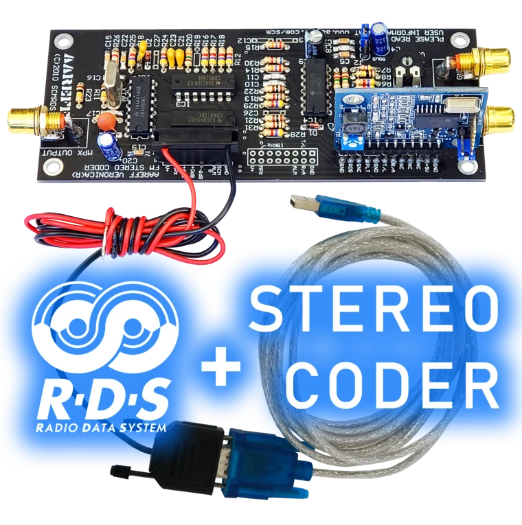 RDS and Stereo Coder Integrated For FM Broadcasting 1