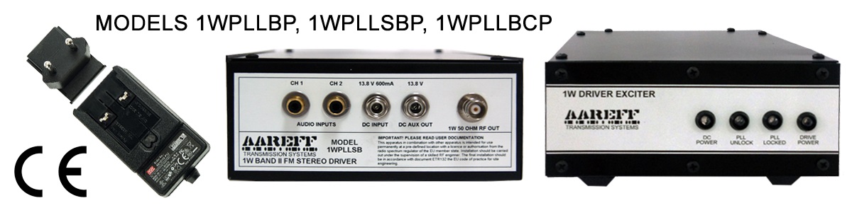 Veronica® Aareff 1W FM Broadcasting Transmitter