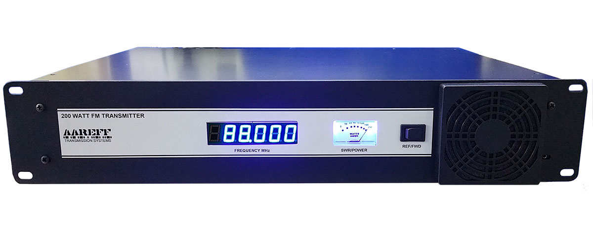 Veronica® Aareff 200W FM Broadcasting Transmitter