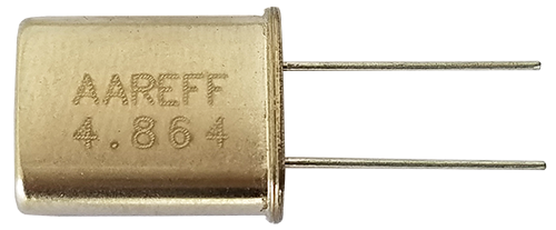 hc49u 4.864mhz 20/50/-10 60/30 esr=50 aareff branded